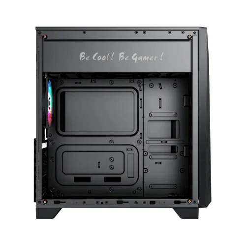Carcasă PC Gamemax Nova N6, Midi-Tower, fără PSU, Negru
