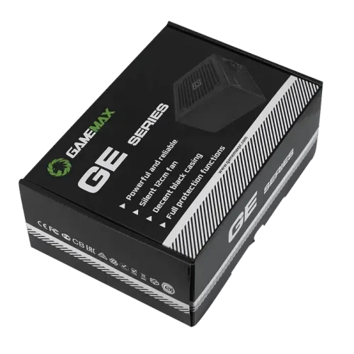 Sursă Alimentare PC Gamemax GE-500, 500 W, Negru