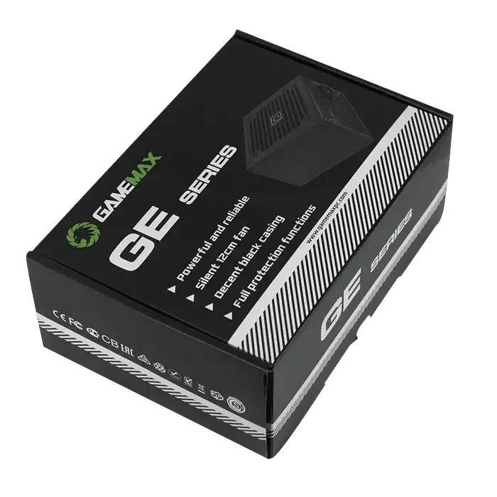 Sursă Alimentare PC Gamemax GE-500, 500 W, Negru 6