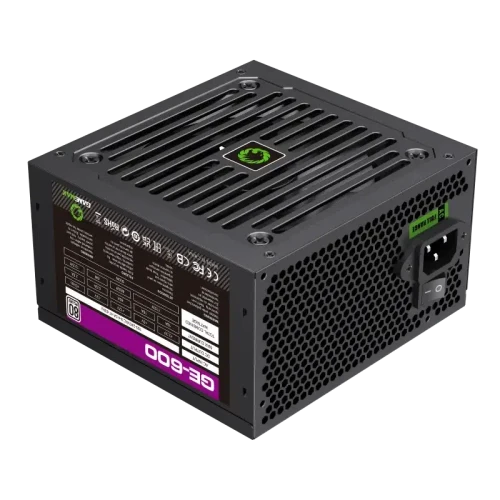 Sursă Alimentare PC Gamemax GE-600, 600 W, Negru