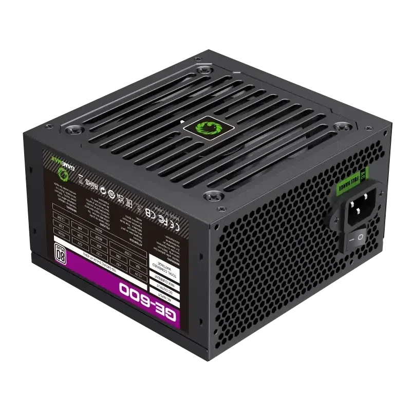 Sursă Alimentare PC Gamemax GE-600, 600 W, Negru 7