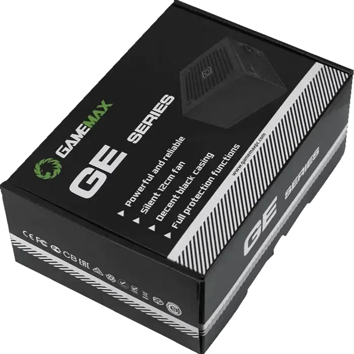 Sursă Alimentare PC Gamemax GE-600, 600 W, Negru 10
