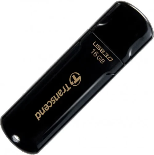 Флеш-накопитель Drive Transcend JetFlash 700, 16 Гб, Black