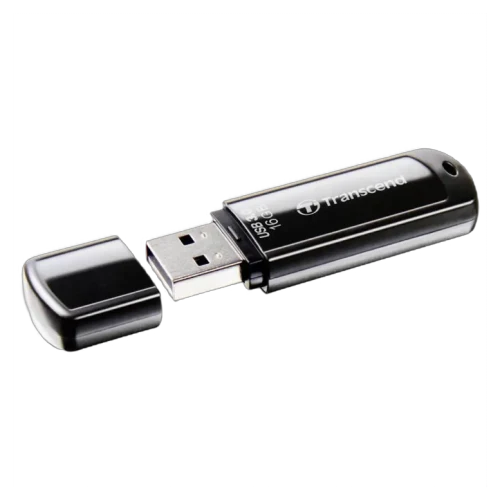 Флеш-накопитель Drive Transcend JetFlash 700, 16 Гб, Black