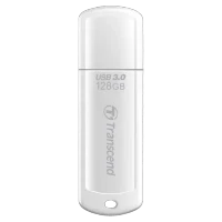 Флеш-накопитель Transcend JetFlash 730, 128 Гб, White