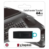 USB Flash Drive Kingston DataTraveler Exodia, 64 GB, Black 2