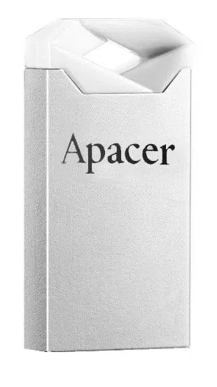 USB Flash Drive Apacer AH111, 32 Gb, Silver-Crystal 2