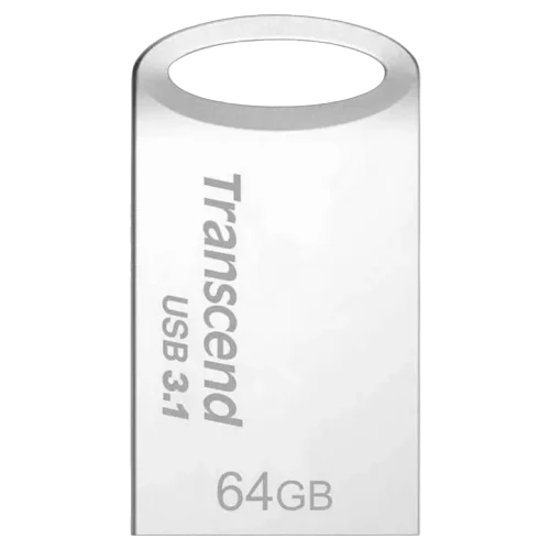 Флеш-накопитель Transcend JetFlash 710S, 64Гб, Silver