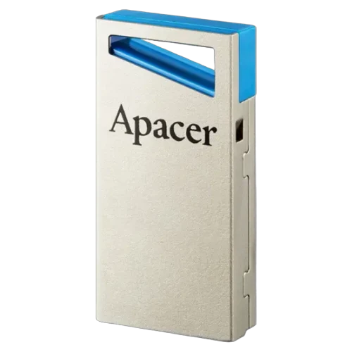 USB Flash Drive Apacer AH155, 128Gb, Silver/Blue