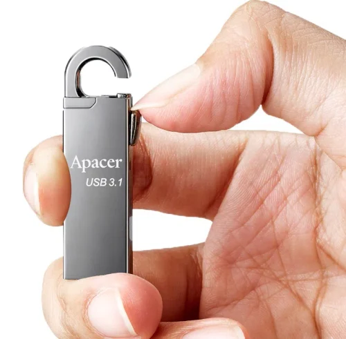 USB Flash Drive Apacer AH15A, 128 GB, Dark Gray