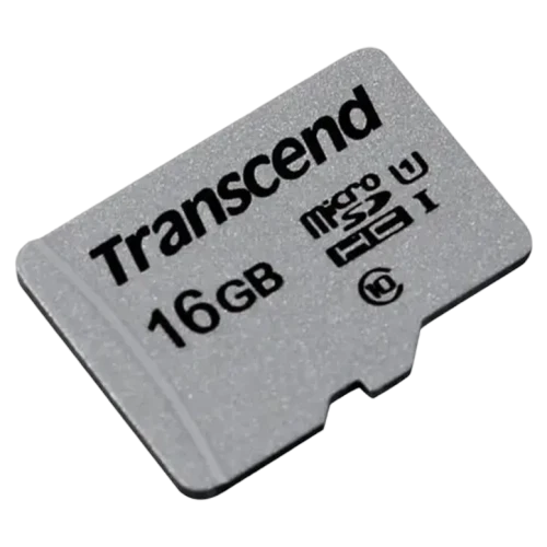 Карта памяти Transcend microSDHC UHS-I (U1), Class 10, 16Гб
