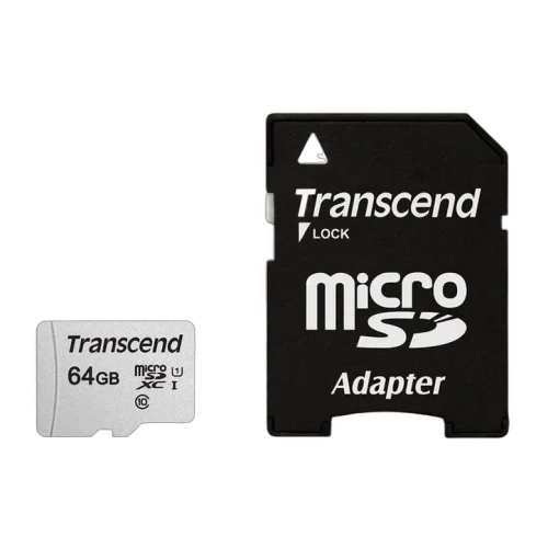 Карта памяти Transcend USD300S-A, 64 ГБ, White