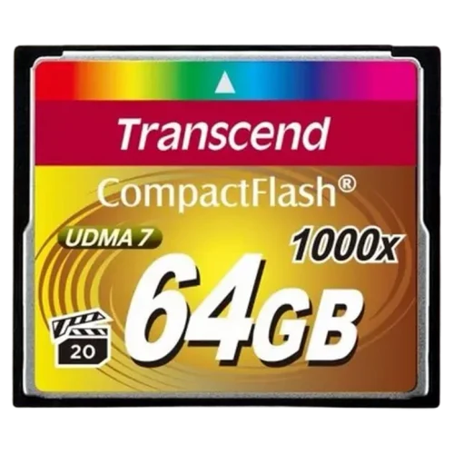 Сard de memorie Transcend CompactFlash 1000, 64 GB, Black