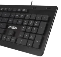 Клавиатура Sven KB-E5700H, Проводная, Черный 3