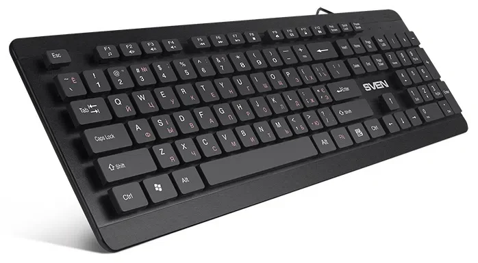 Клавиатура Sven KB-E5700H, Проводная, Черный 2