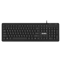 Клавиатура Sven KB-E5700H, Проводная, Черный