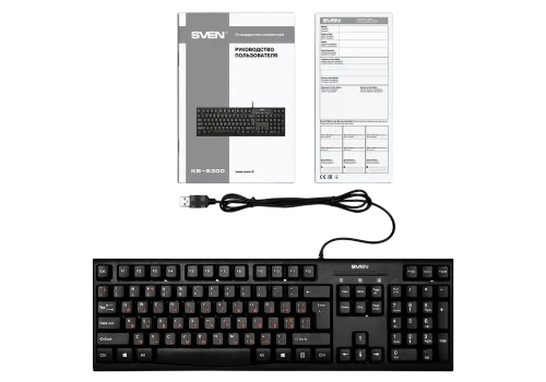 Клавиатура SVEN KB-S300, Black
