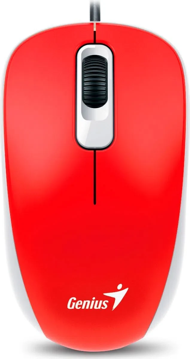 Компьютерная мышь Genius DX-110 Red 3