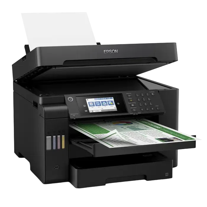 Струйный МФУ Epson L15160, Чёрный 4