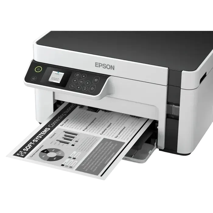 Dispozitiv multifuncțional Inkjet Epson M2110, Gri 3