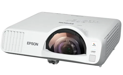 Projector Epson EB-L200SW; Short-Throw, LCD, WXGA, Laser 3800Lum, 2500000:1, Wi-Fi, LAN, White