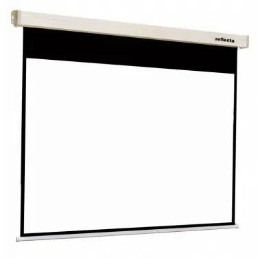 Manual Screen 16:9 Reflecta CrystalLine Rollo, 240x175cm/236x133cm view area, BB, 1.0 gain