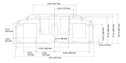 Настенное крепление Epson ELPMB45, Белый