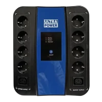 Источник бесперебойного питания Ultra Power U-650, Gray 2