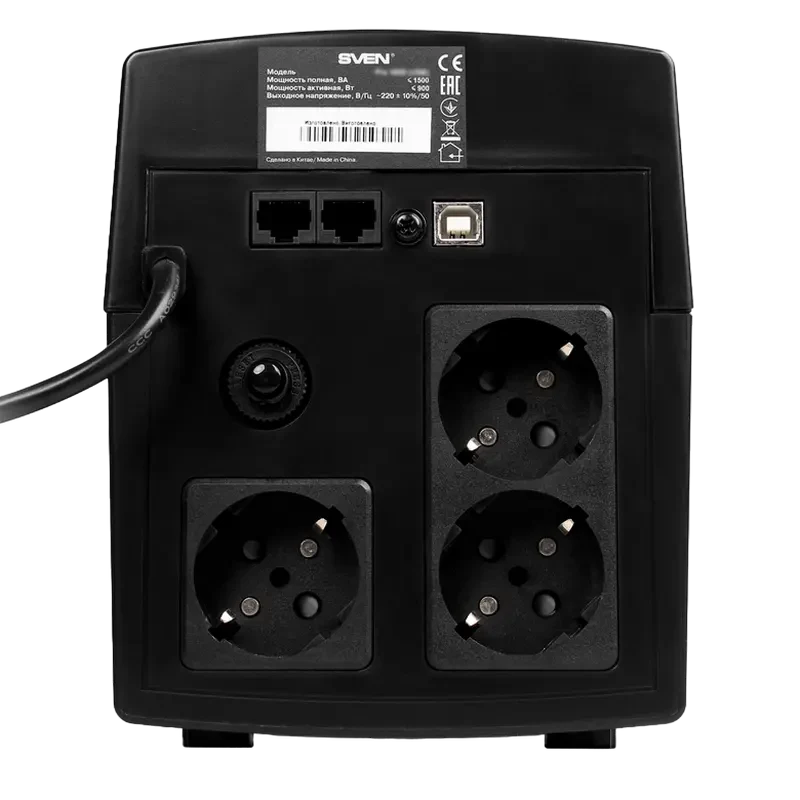 Источник бесперебойного питания SVEN Pro 1500 2