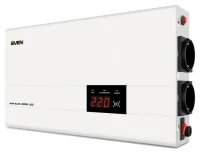 Стабилизатор напряжения Sven Slim AVR -2000 LCD 2
