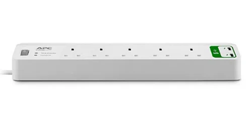 Сетевой фильтр APC Essential SurgeArrest PM5U-RS, 5Розеток, 2м, Белый