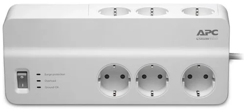 Сетевой фильтр APC Essential SurgeArrest (PM6-RS)