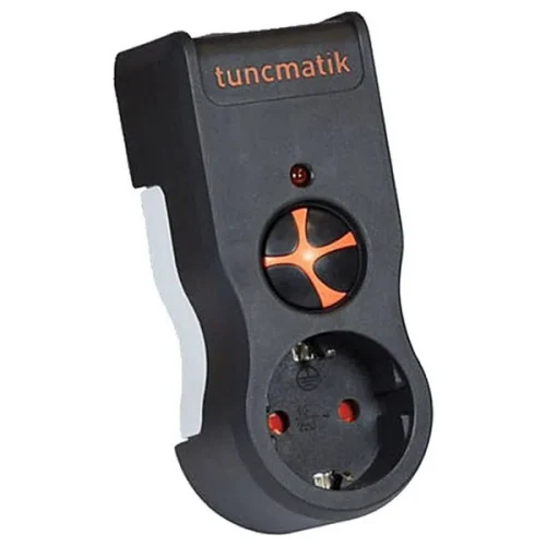 Сетевой фильтр Tuncmatik Powersurge 1-Surge Protectıon Plug-525 Joule, 1Розеток, Чёрный