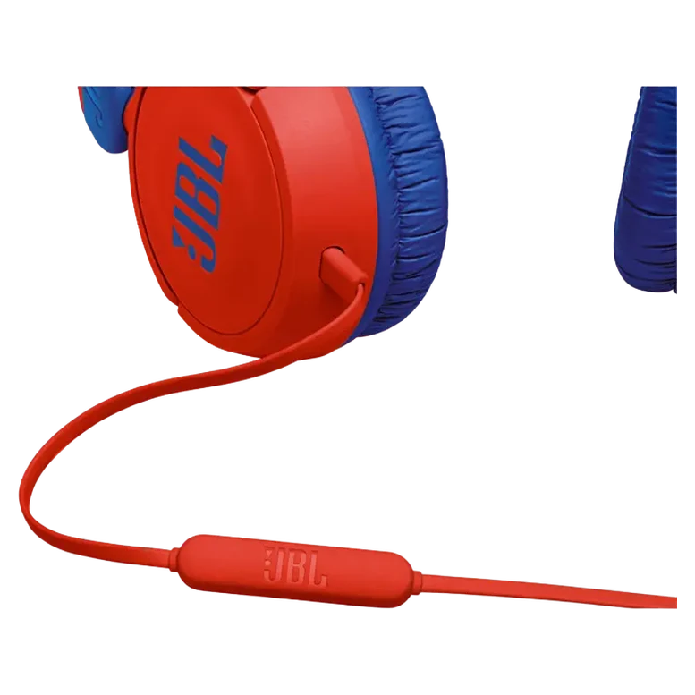 Căști JBL JR310, Cu fir, Roșu 18