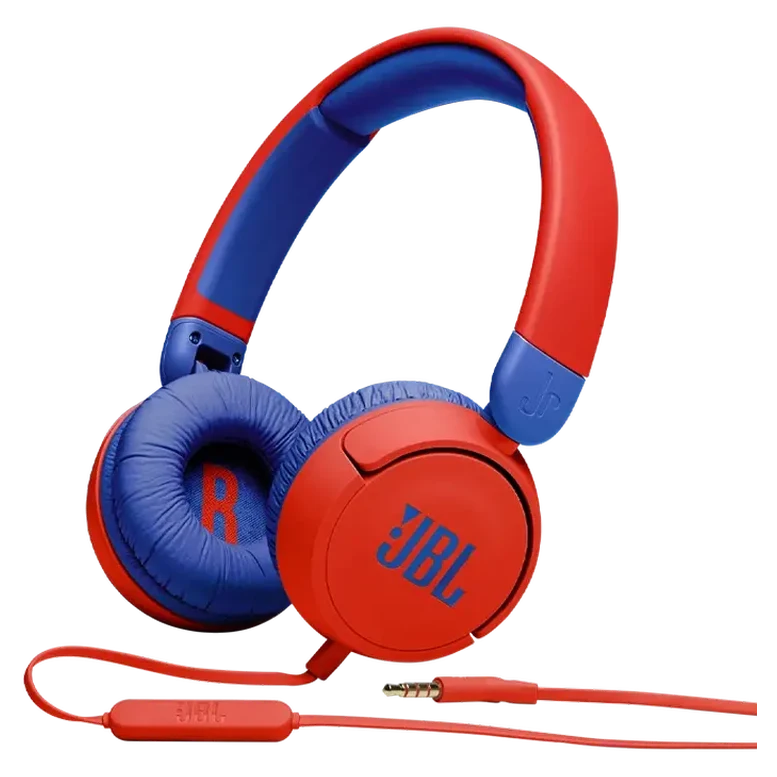 Căști JBL JR310, Cu fir, Roșu 4