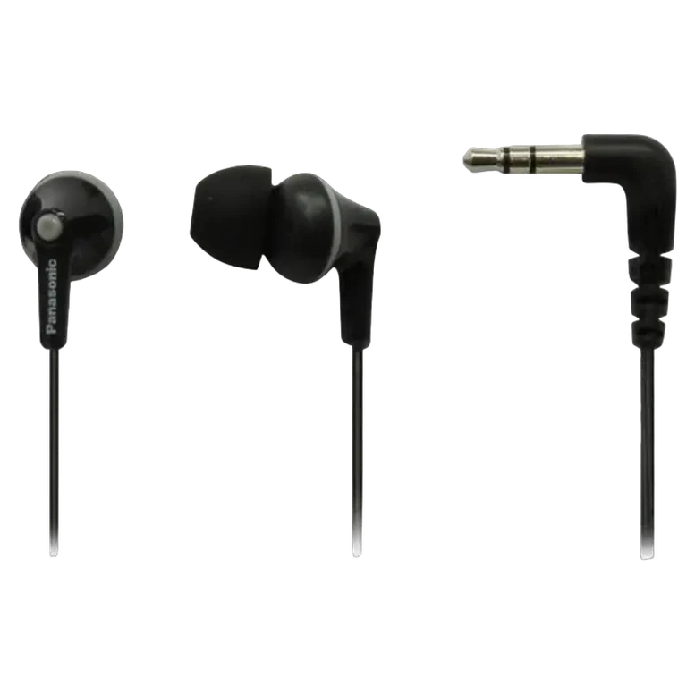 Căști Panasonic RP-HJE125E, Cu fir, Negru 3