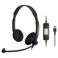 Наушники EPOS SC 60 USB, Проводные, Черный