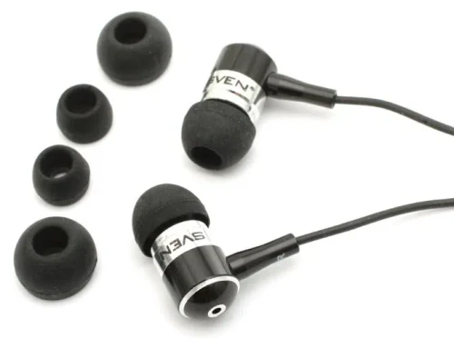 Наушники Sven SEB 10 BK Black/Silver