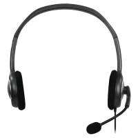 Căști pentru Centru de Apel Logitech H111, Cu fir, Gri 2