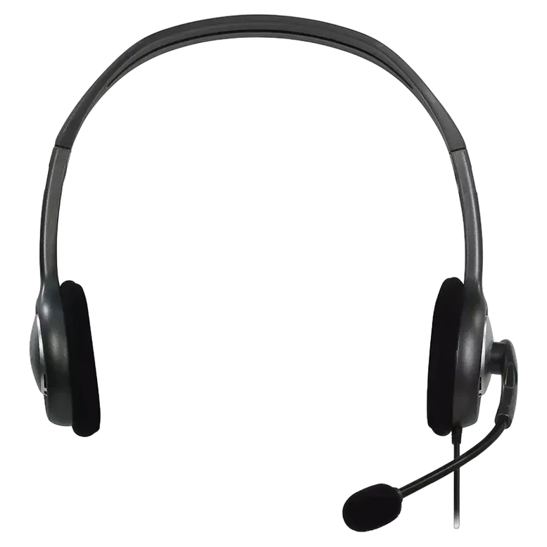 Căști pentru Centru de Apel Logitech H111, Cu fir, Gri 2