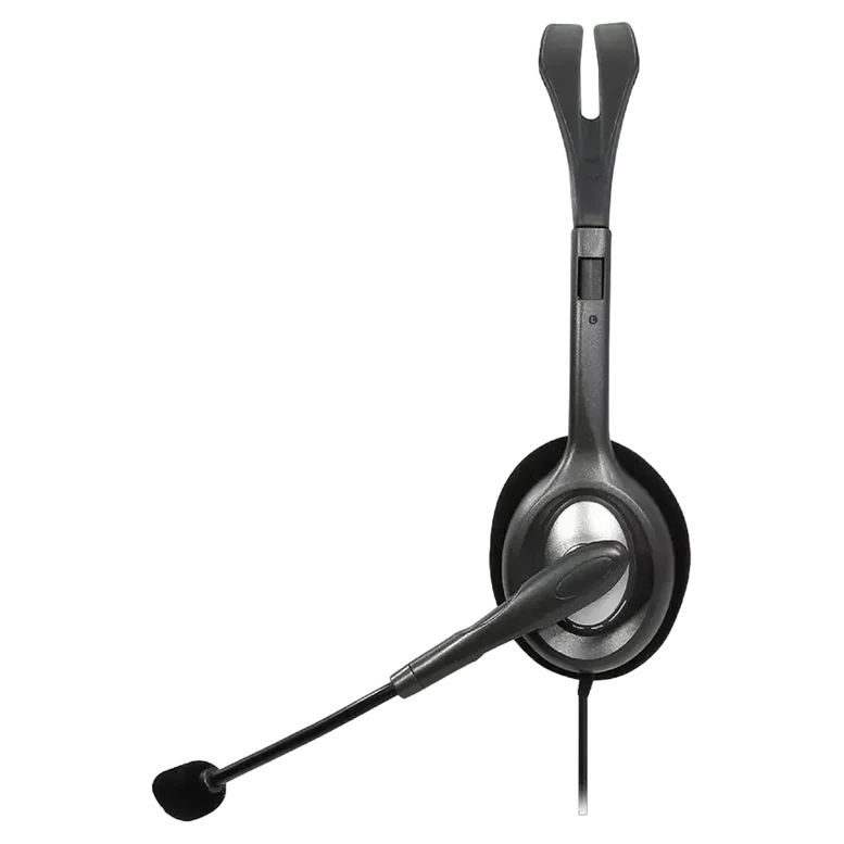 Căști pentru Centru de Apel Logitech H111, Cu fir, Gri 3