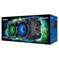 Портативная колонка SVEN PS-550, Чёрный 5
