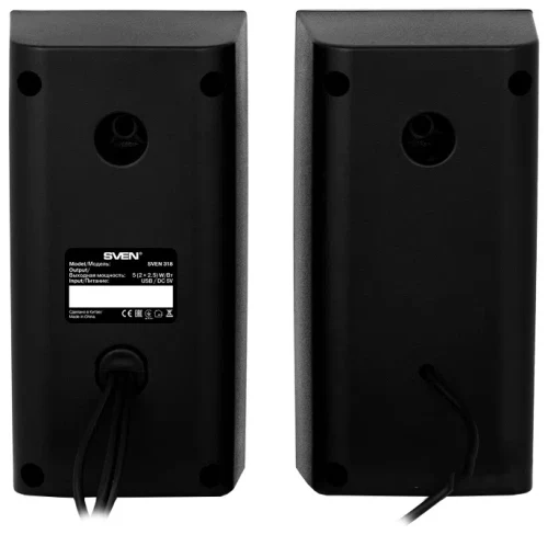 Компьютерные колонки Sven 318 Black