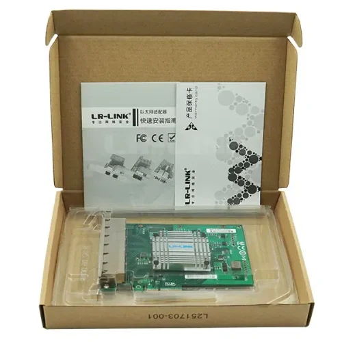 PCI-e Intel Server Adapter Intel I350AM4, 6 Copper Port 1Gbps