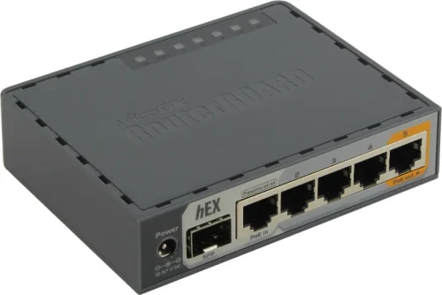 Маршрутизатор MikroTik hEX S (RB760iGS)