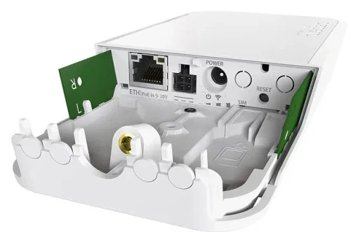 Точка доступа MikroTik wAP Lite Kit (RBwAPR-2nD&R11e-LTE)