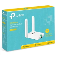 USB2.0 High Gain Wi-Fi N LAN Adapter TP-LINK "TL-WN822N", 300Mbps 4