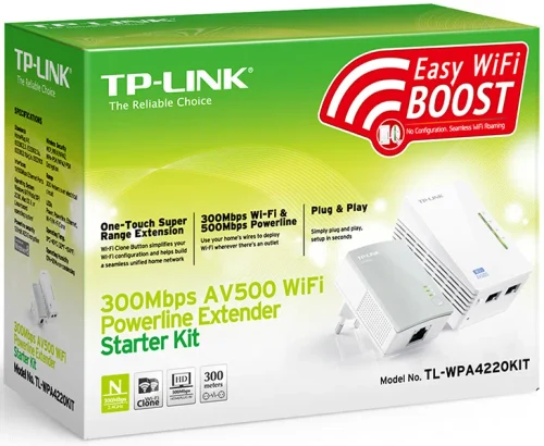 Устройство Powerline Tp-Link TL-WPA4220KIT