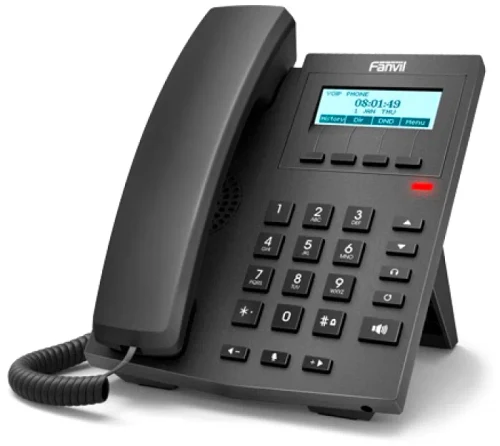 Fanvil X1P Black, VoIP phone, POE support