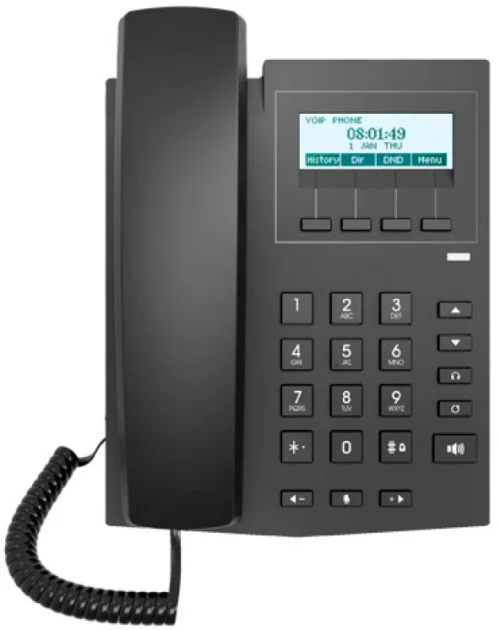 Fanvil X1P Black, VoIP phone, POE support